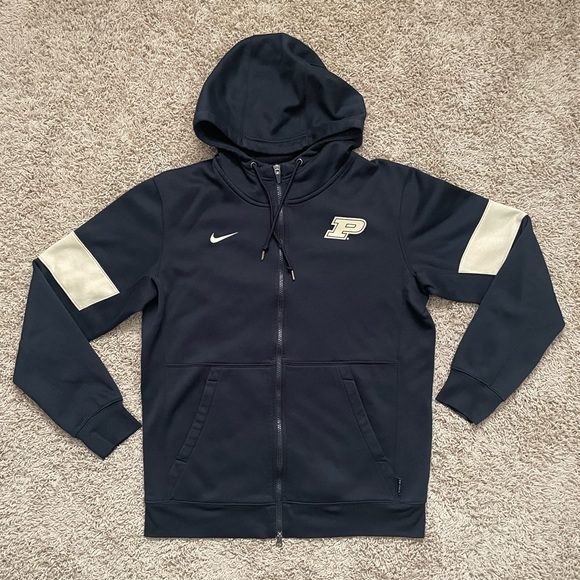 Nike Other - Purdue Boilermakers Nike On Field Jacket Men Medium Performance Full Zip